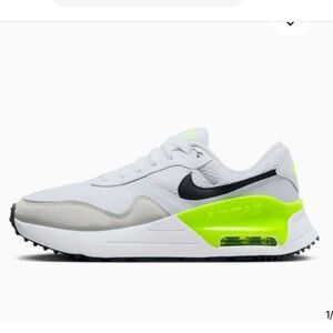 NIKE Air Max SYSTM White Black Volt Shoes Sneakers Women's 9.5 NIB